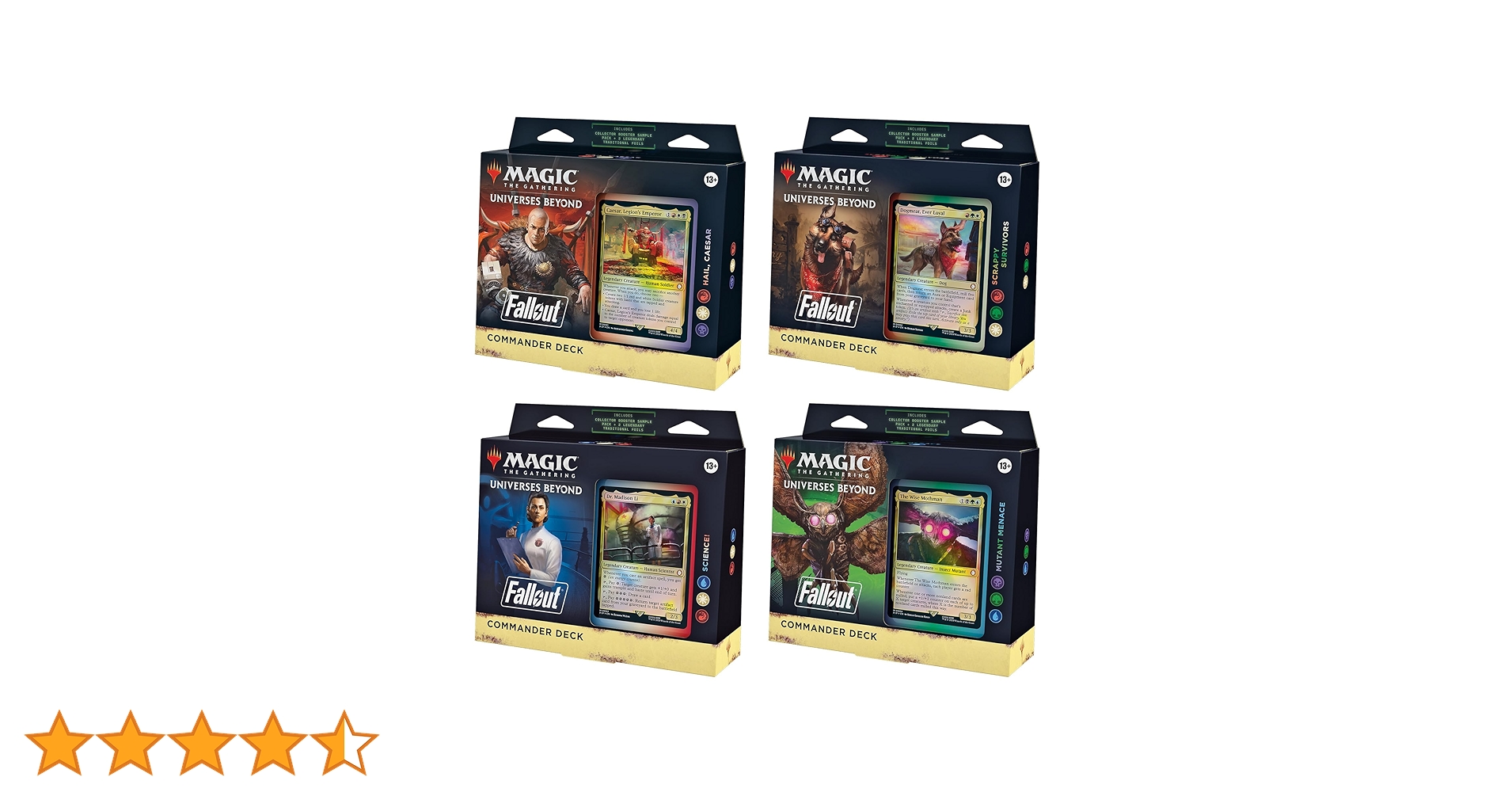 マジック：ザ・ギャザリング Duskmourn Commander decks + fallout マジック：ザ・ギャザリング Duskmourn Commander decks +